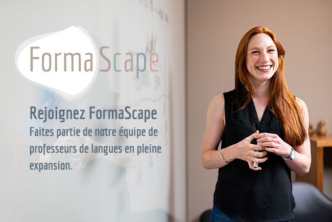 FormaScape Rejoignez-nous - Formateurs en langues - Normandie FormaScape Rejoignez-nous - Formateurs en langues - Normandie