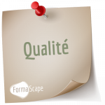 FormaScape -Centre de Formation en Langues Post-it Qualité