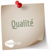 FormaScape -Centre de Formation en Langues Post-it Qualité