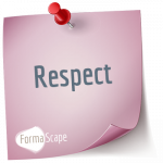 FormaScape centre formation langues Post-it Respect